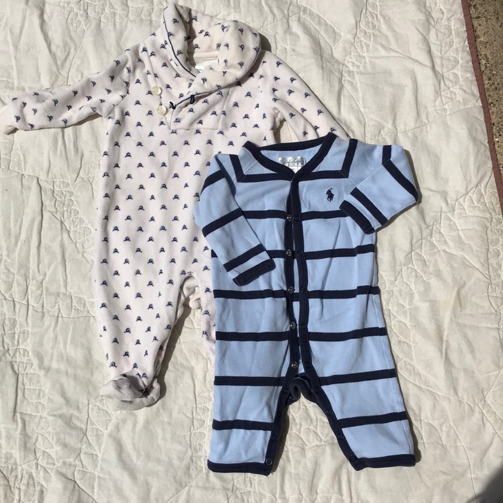 Set of two Ralph Lauren one piece outfits